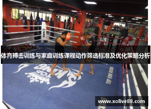 体育搏击训练与家庭训练课程动作筛选标准及优化策略分析